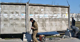 Демонтаж бетонного забора в Волхове - Расценки от 792 руб.