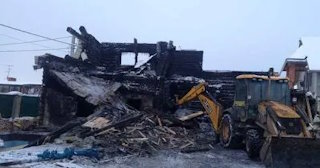 Демонтаж сгоревших зданий в Волхове | Сварной-Влх - снос после пожара от 1055 рублей